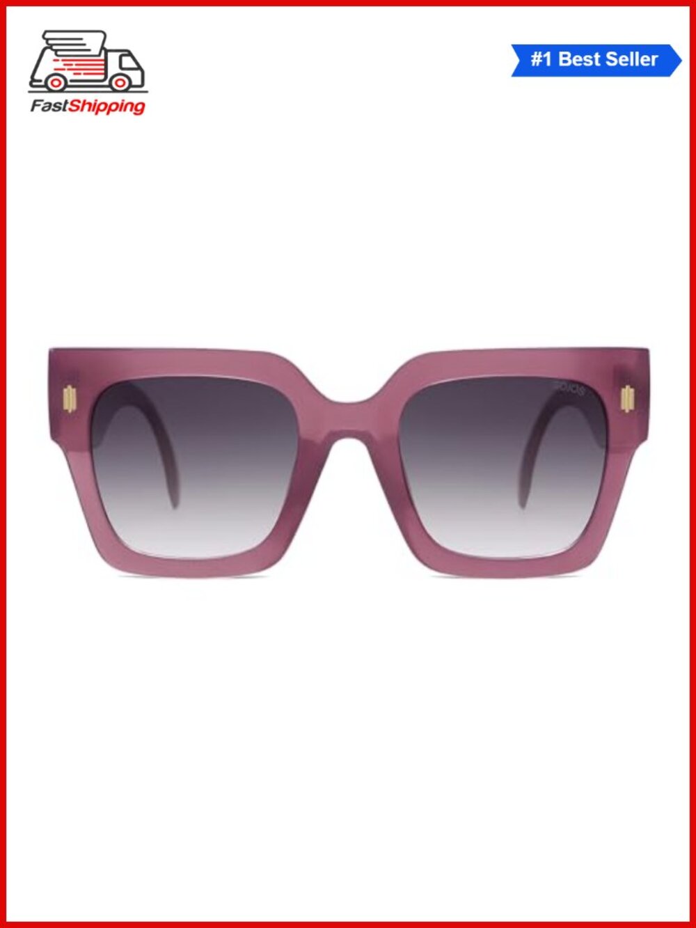 ✨SOJOS Oversized Square Sunglasses UV400 Full Frame Shield